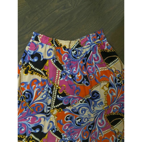Sandra‎ Roth 100%Silk Long Skirt~ 8 M/L~ Vintage~Rare~Gorgeous~ - Picture 5 of 6